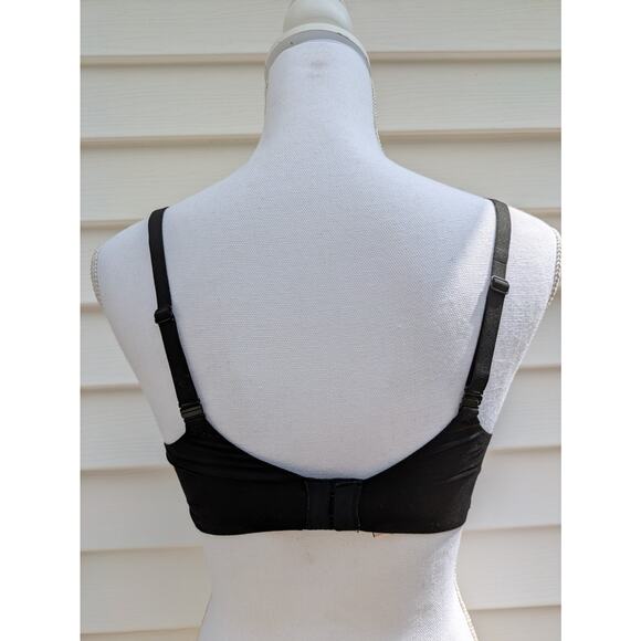 Victoria's Secret Womens Black Lined Wireless Back Closure Demi Bra 36C - Picture 5 of 10